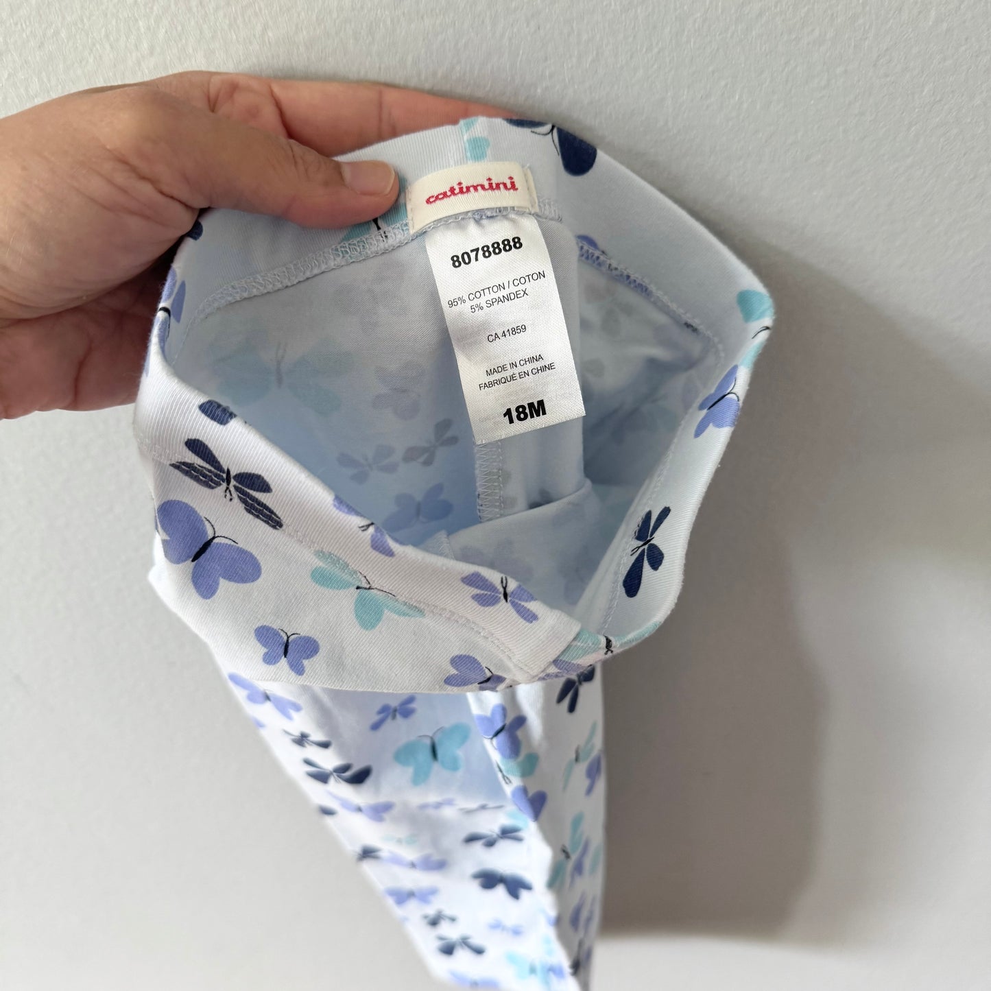Catmini / Long sleeve x leggings set / 18M