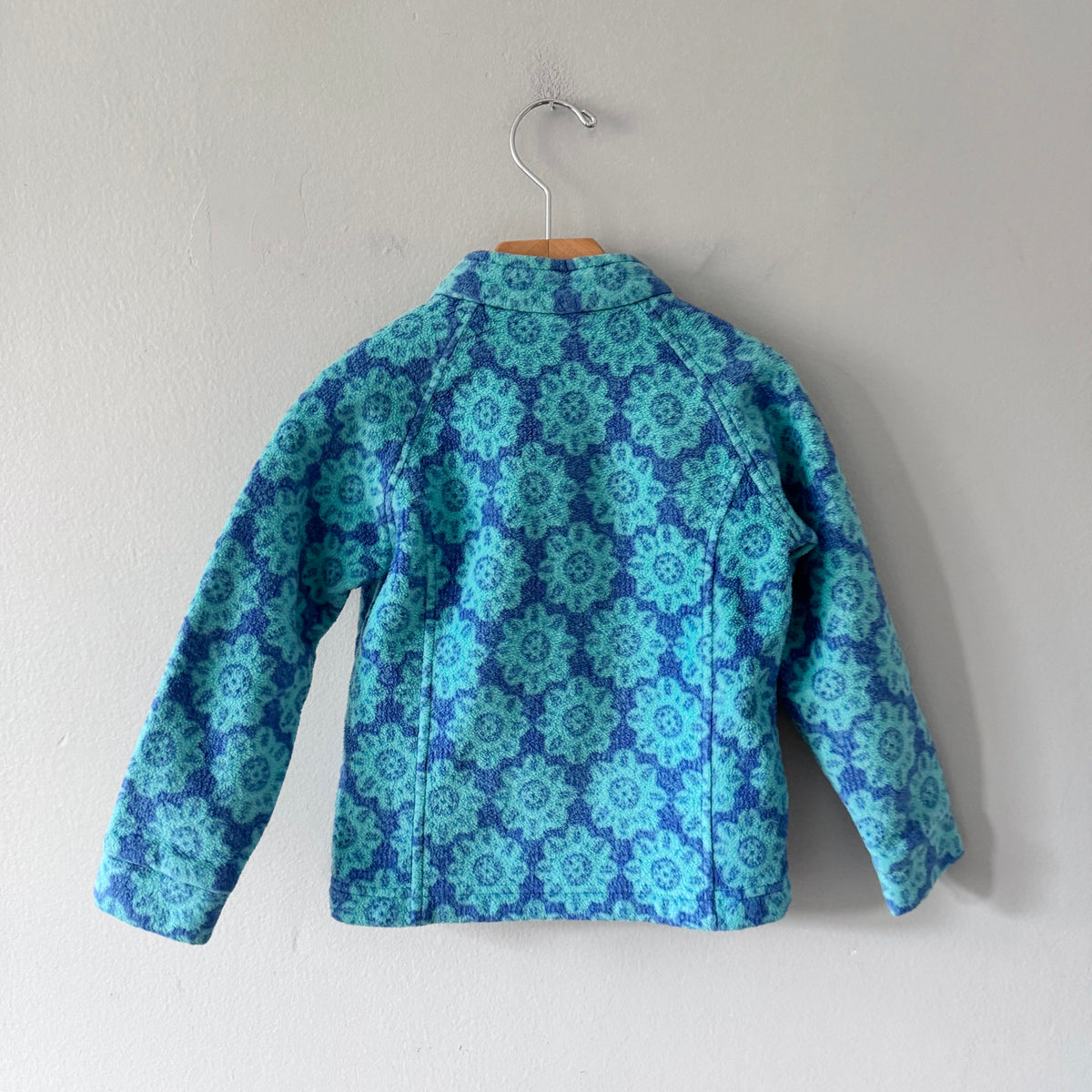 Columbia / Blue zip up fleece jacket / 4T