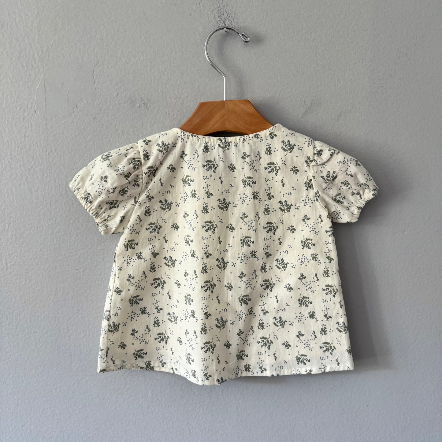 7 for all man kind / Floral blouse / 12M - New with tag