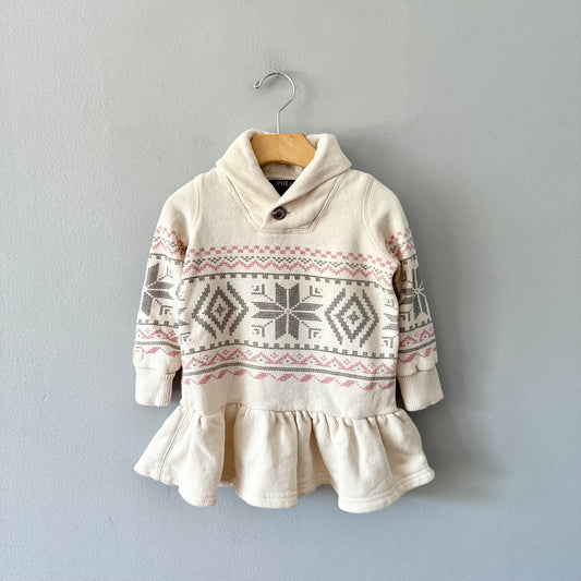 Polo Ralph Lauren	/ White crew dress / 2Y