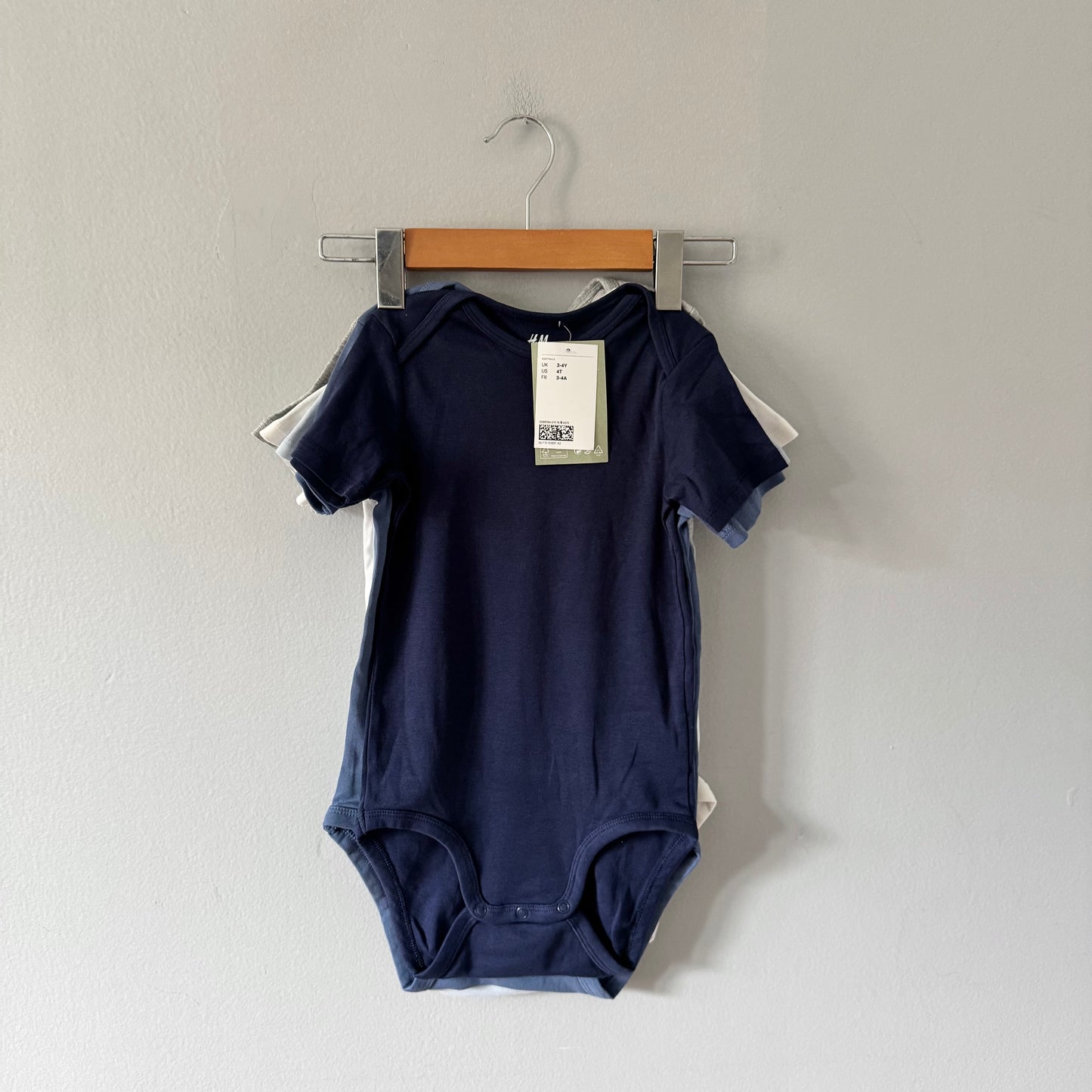 H&M / Grenouillère x 5 / 3-4 ans - Neuf avec étiquette