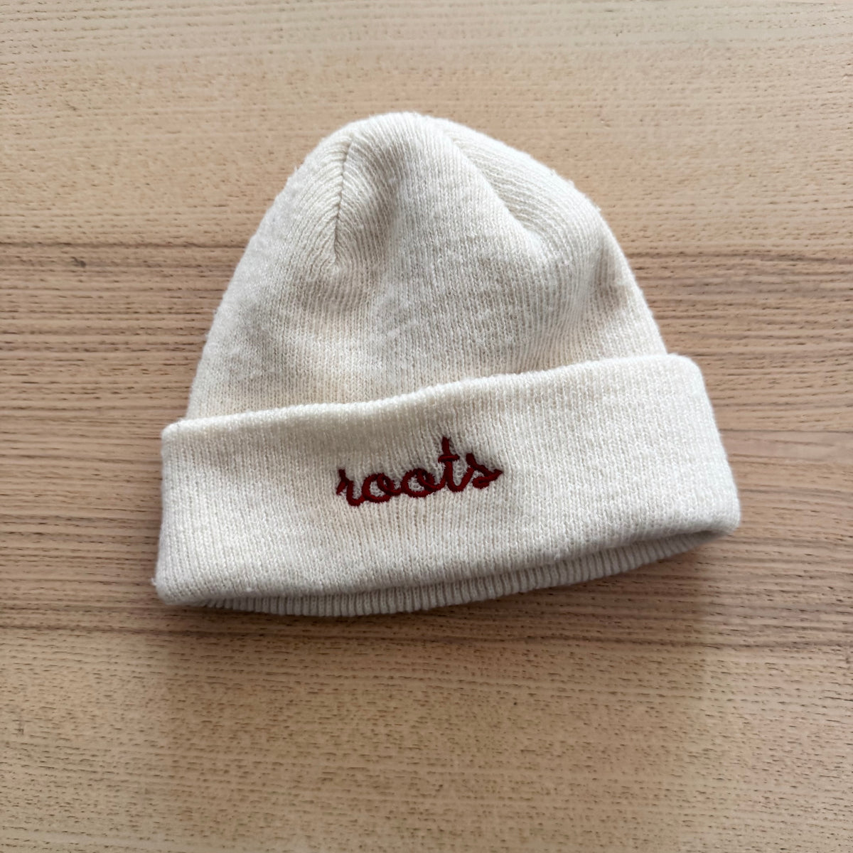 Roots / White beanie / 12-24M