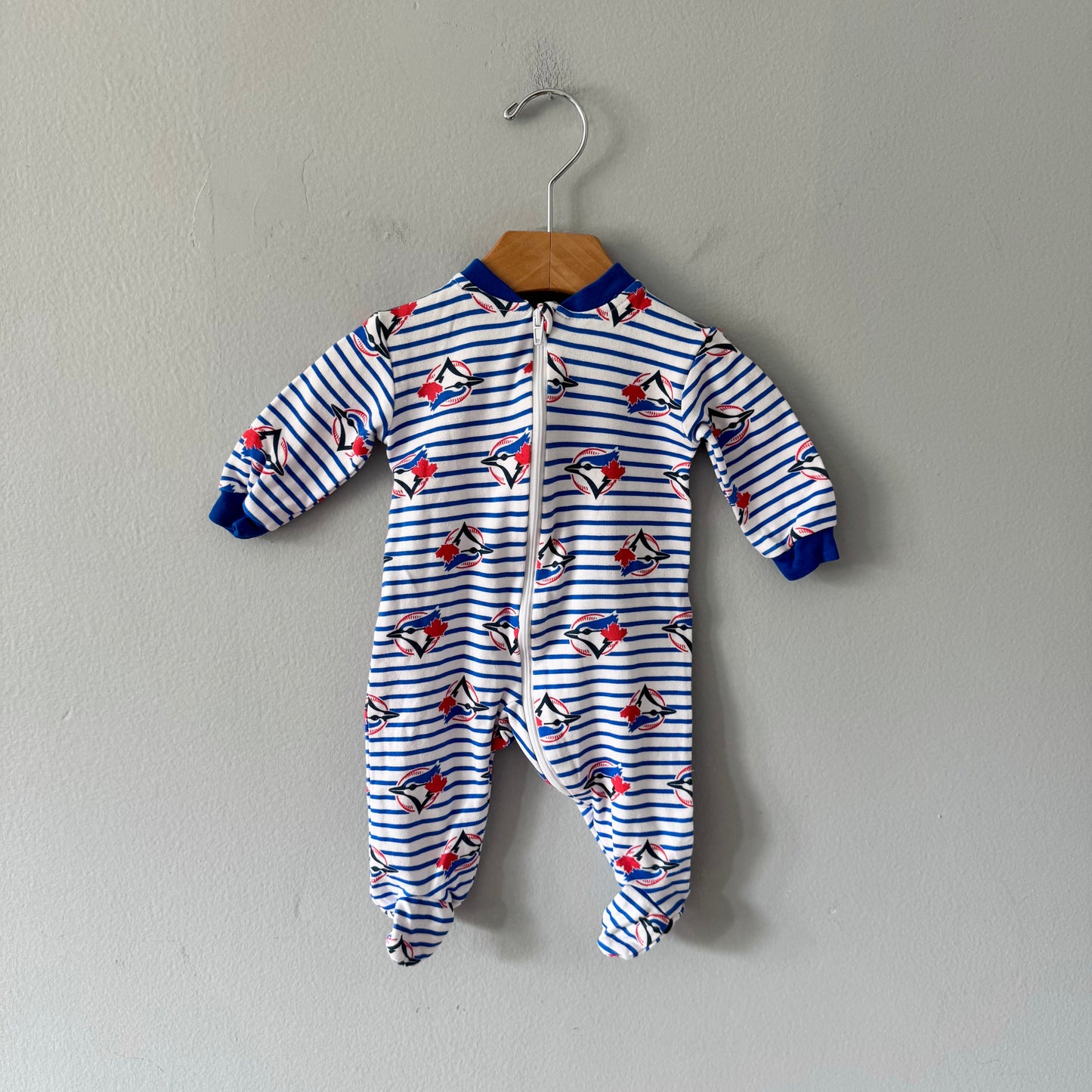 MLB x Snugabye / Toronto Blue Jays romper / 0-3M