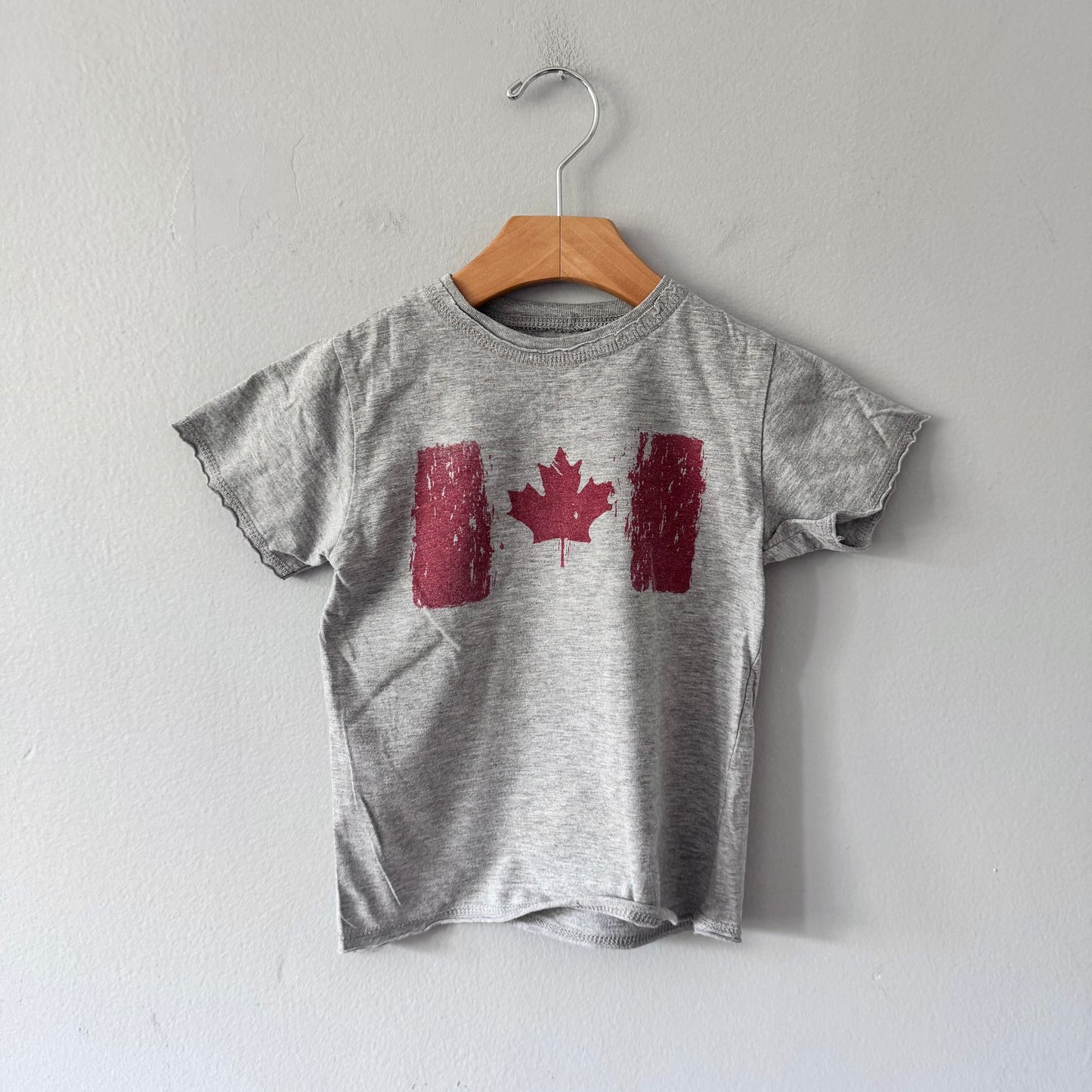 Mini Mioche / Light grey x Canada T-shirt / 4Y