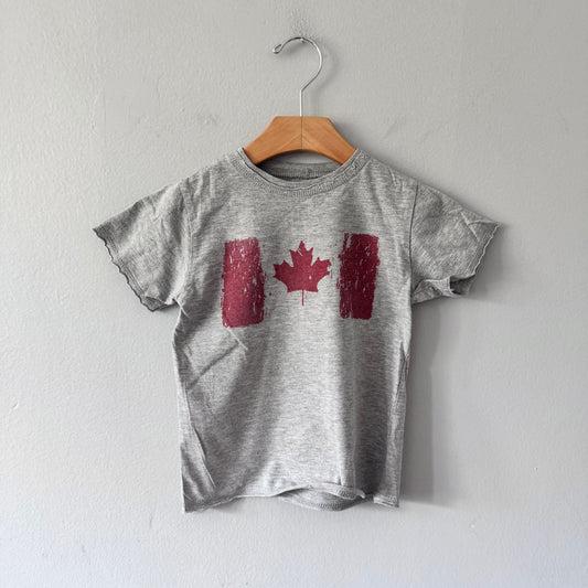 Mini Mioche / Light grey x Canada T-shirt / 4Y