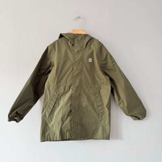 Mec / Khaki rain jacket / 8Y
