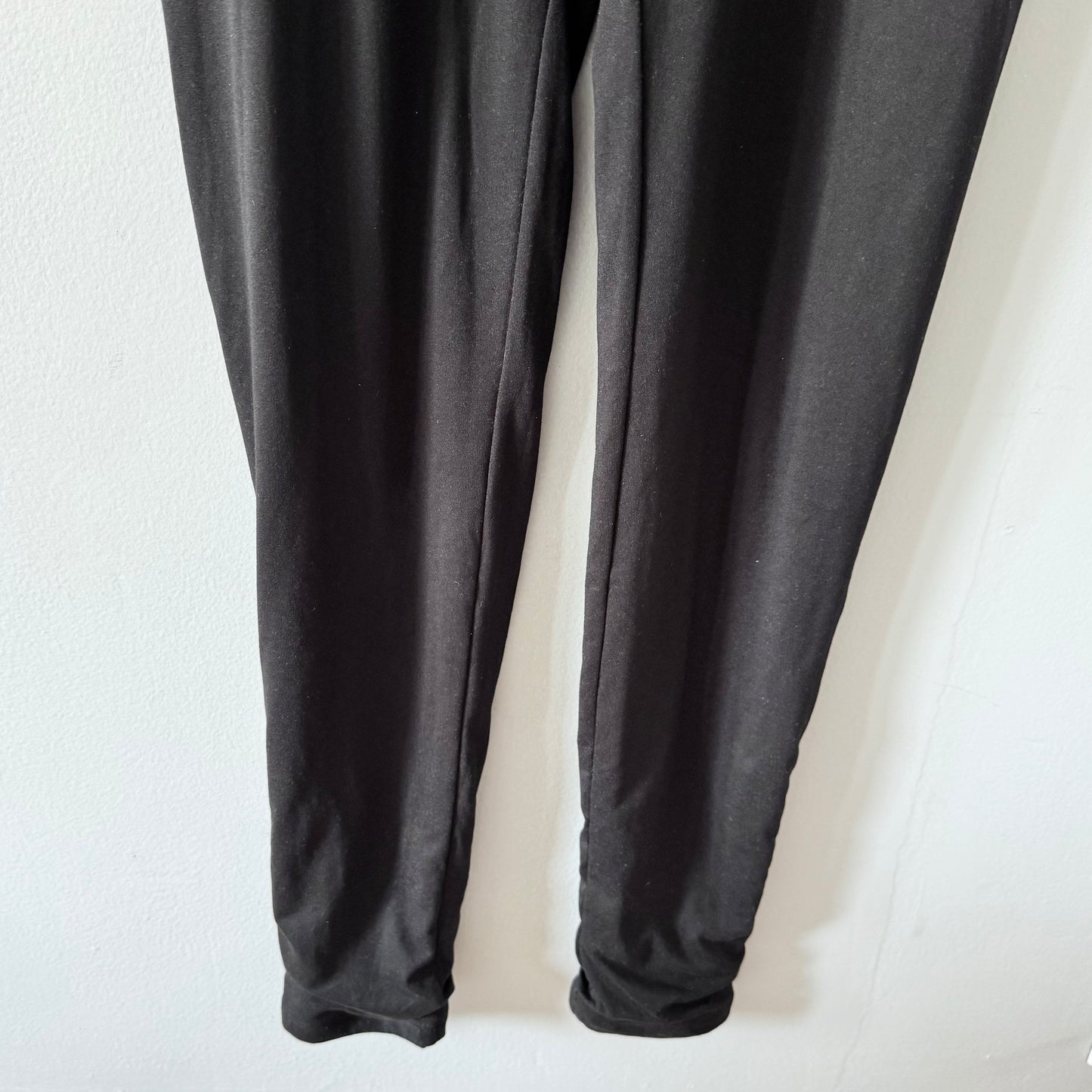 Bumpsuit / Black maternity romper / XL