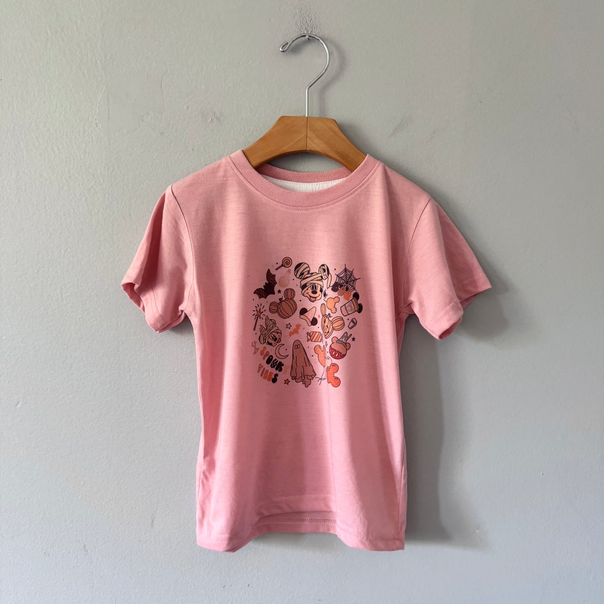 Disney / Pink Halloween T-shirt / 4Y