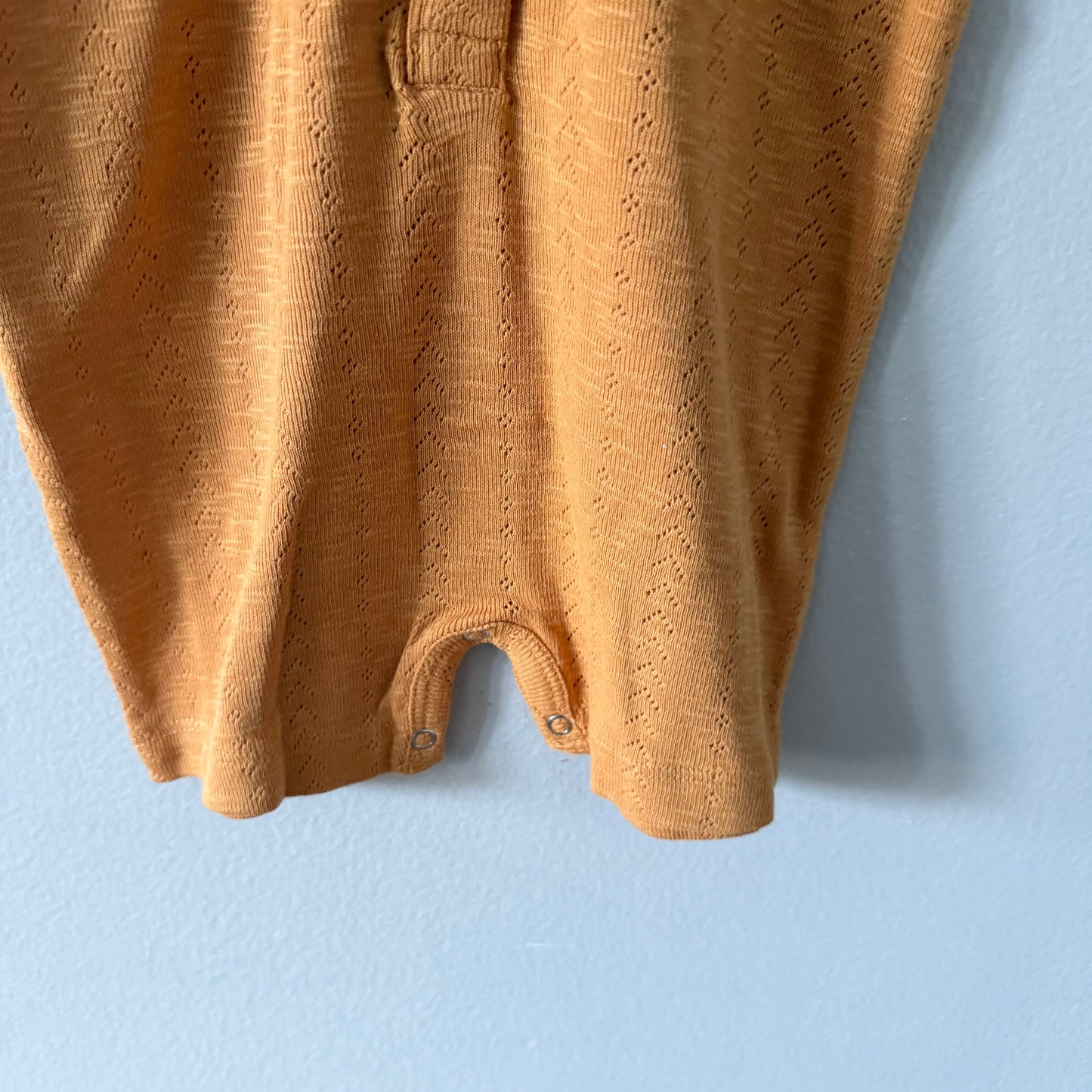 Kate Quinn / short sleeve union shortie | burnt apricot / 2T- New with tag