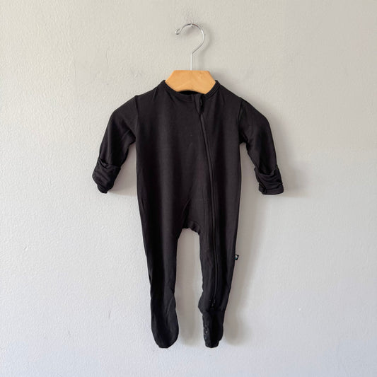 Simple. / Black modal romper / 0-3M