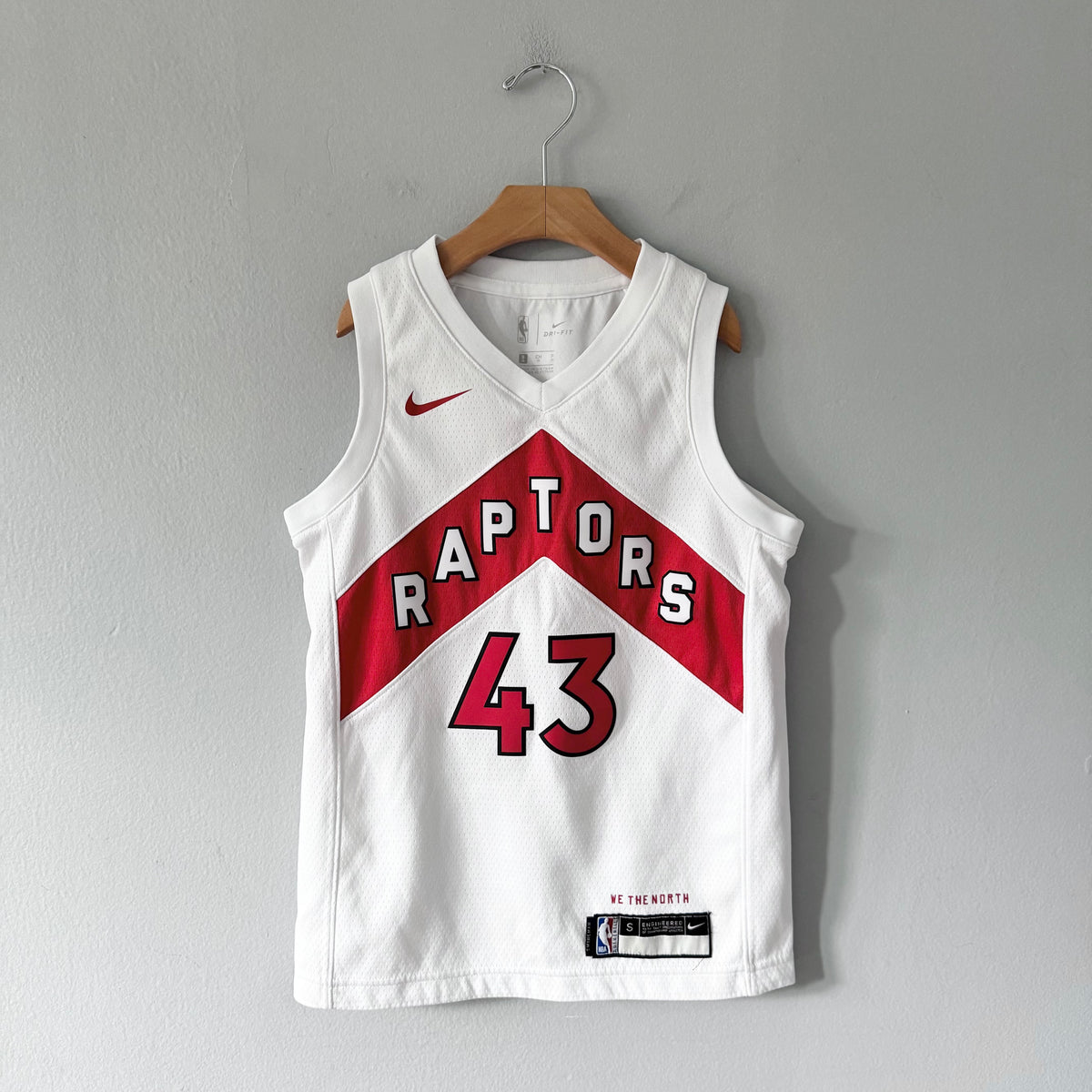 NBA x Nike / Toronto Raptors jersey #43 / 8Y