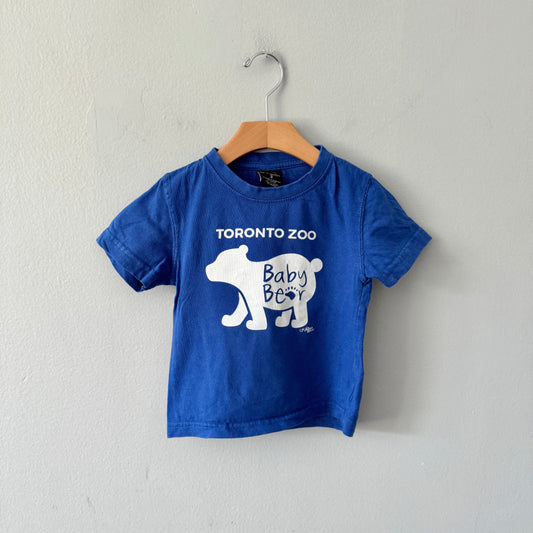 Toronto Zoo / Blue T-shirt / 2T