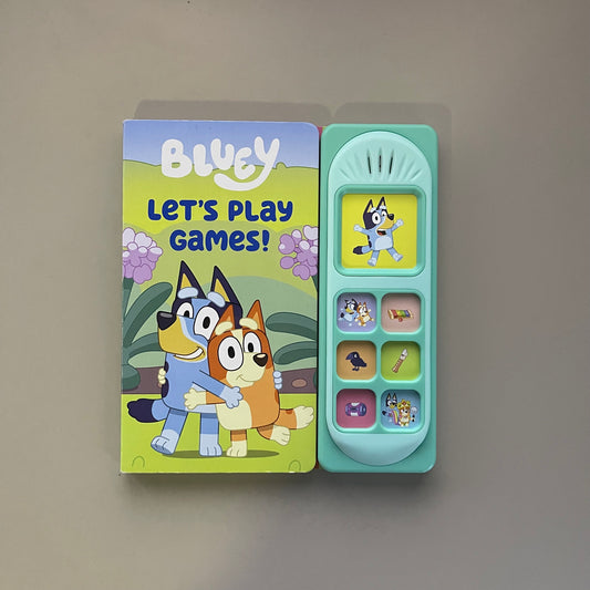Bluey Let's Play Games (Sound Book)