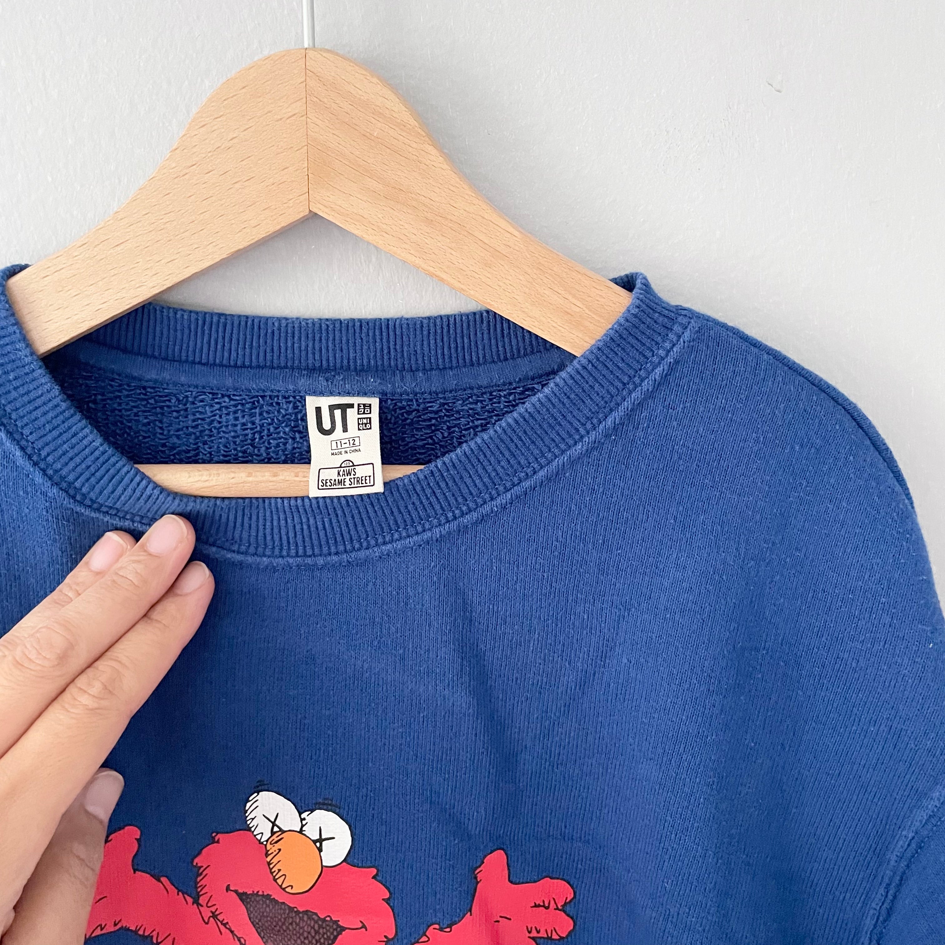 Kaws sesame sale street crewneck