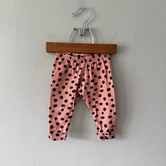 Little & Lively / Brown leggings / 3-6M