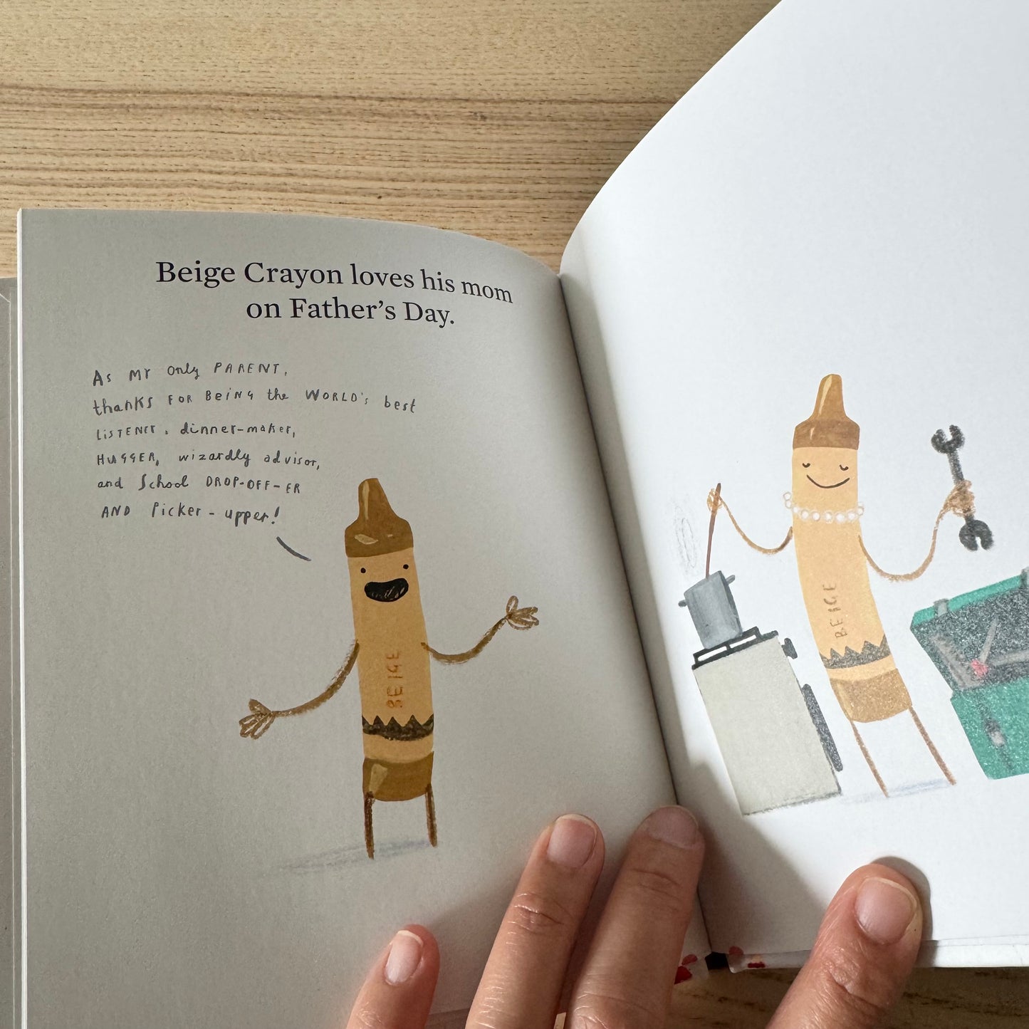 [Brand New] Happy Father's Day from The Crayons /Drew Daywalt & Oliver Jeffers