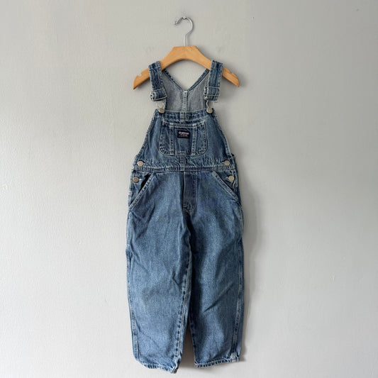 Vintage Oshkosh / Denim overalls / 5Y