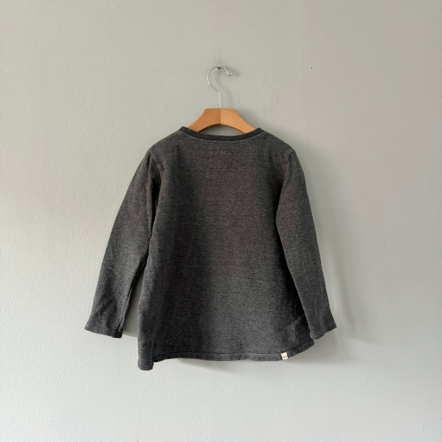 Mini Mioche / Dark grey sweatshirt / 7Y