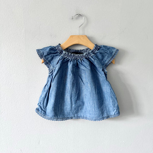 Gap / Chambray tunic / 12-18M