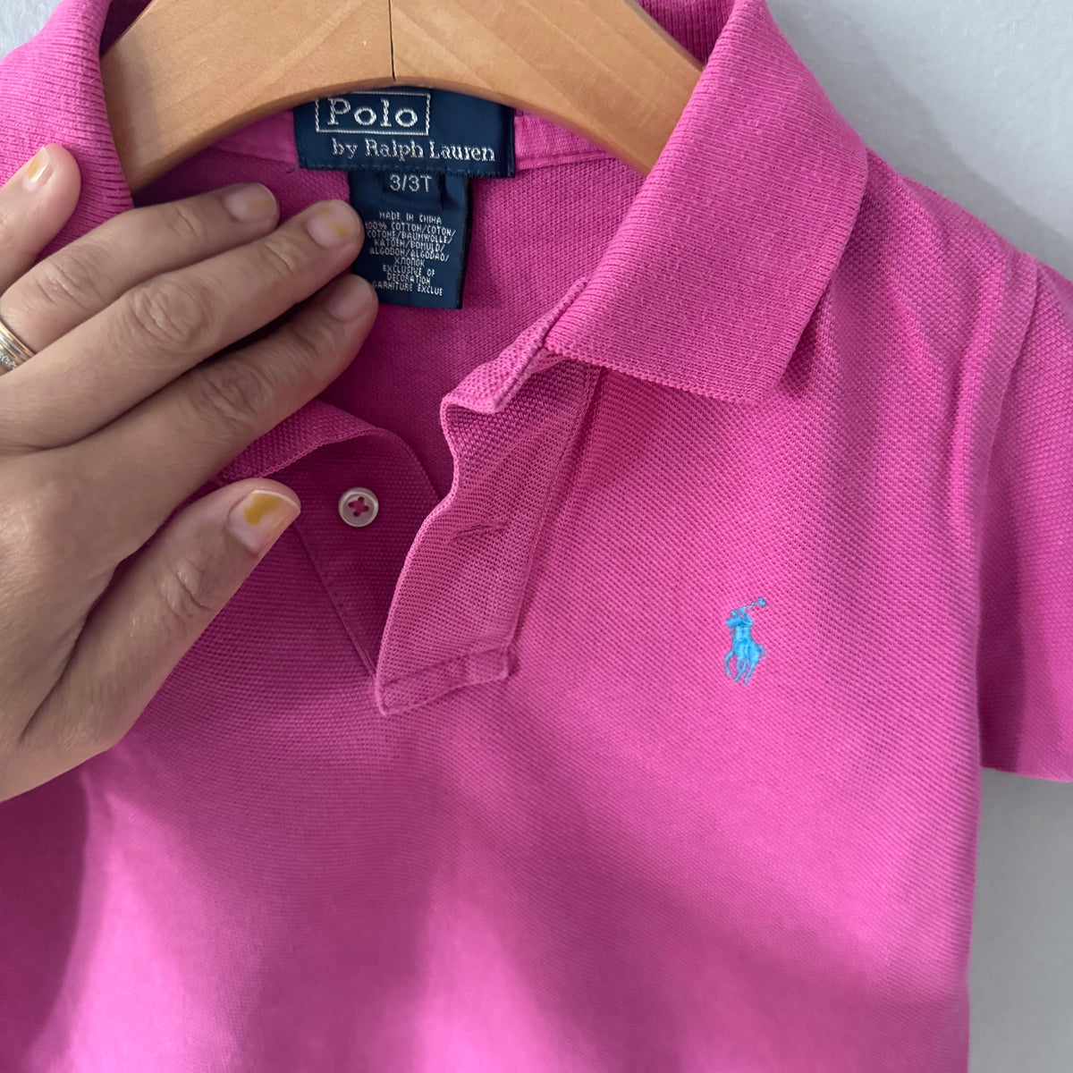 Polo Ralph Lauren / Pink polo shirt / 3Y