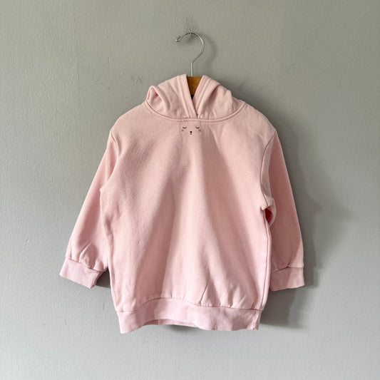 H&M / Light pink hoodie / 4-5Y