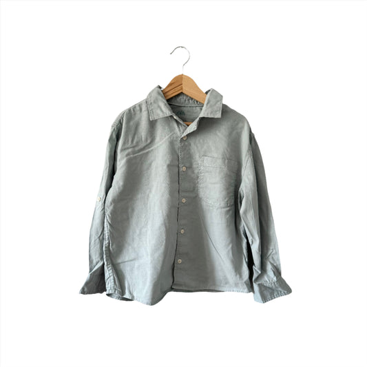 Zara / Linen mix shirt / 6Y