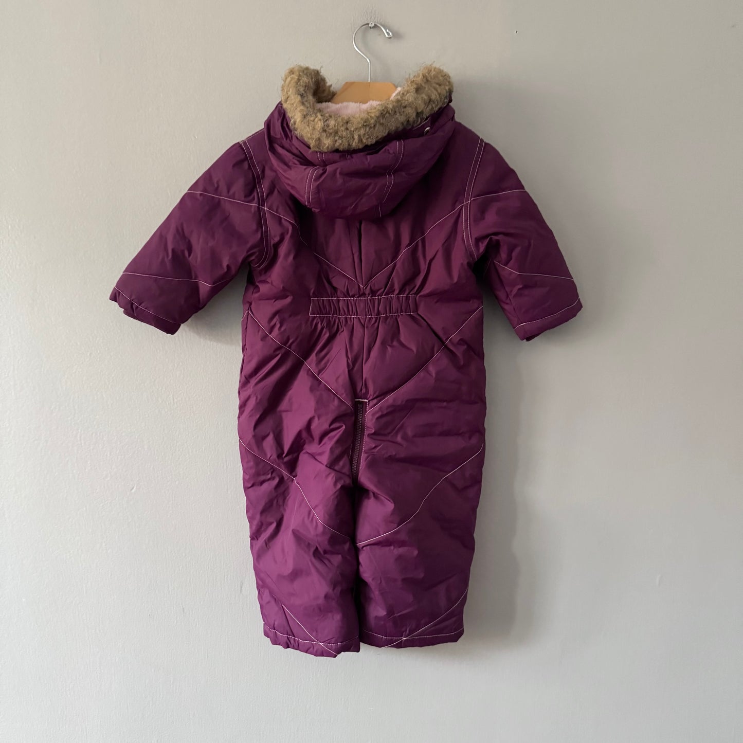 Roots / Purple snow bunting suit / L(12-18M)