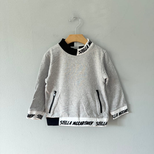 Stella McCartney / Light grey sweatshirt / 4Y