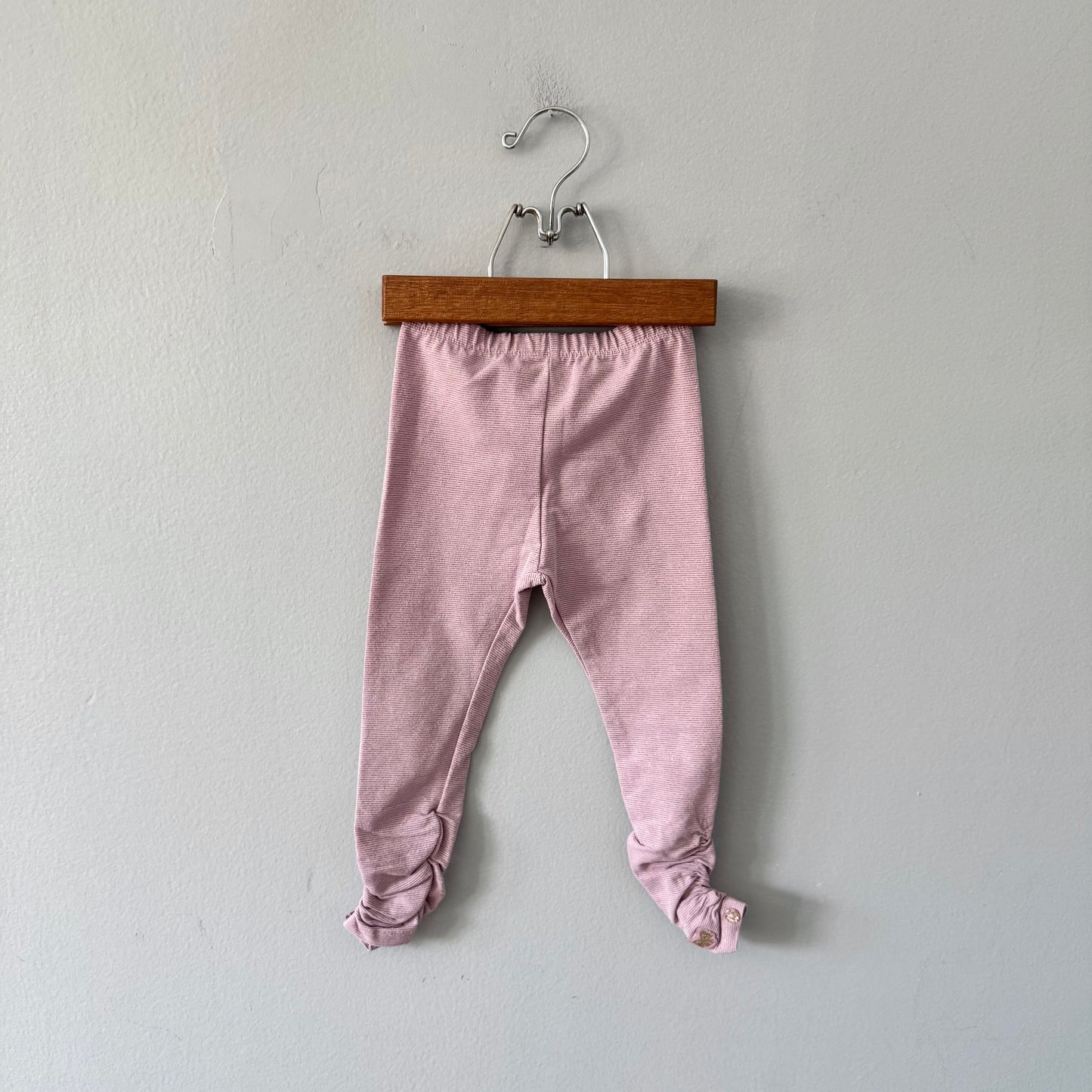 Souris mini / Leggings roses à paillettes / 2-3 ans