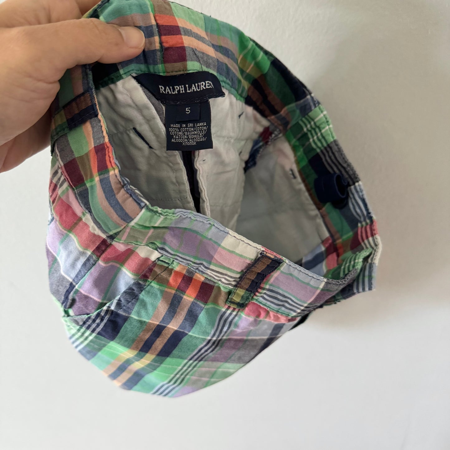 Polo Ralph Lauren / Short en coton vert / 5 ans