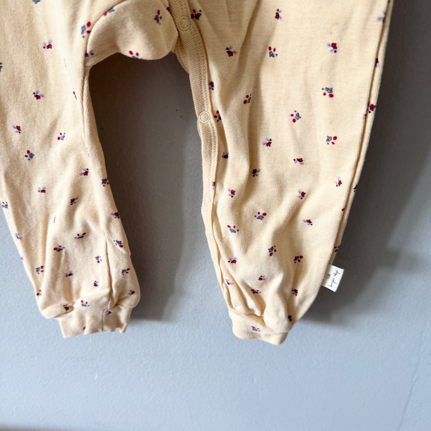 Konges Slojd / Light orange romper / 12M
