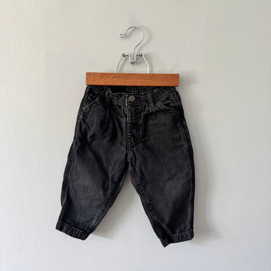 Zara / Black denim / 12-18M