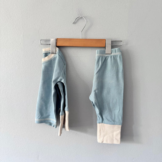 Coco Village / Blue long sleeve set / 12M