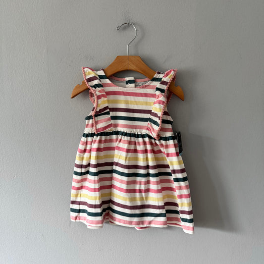 Cynthia Rowley / Robe rayée / 24M - Neuve avec étiquette