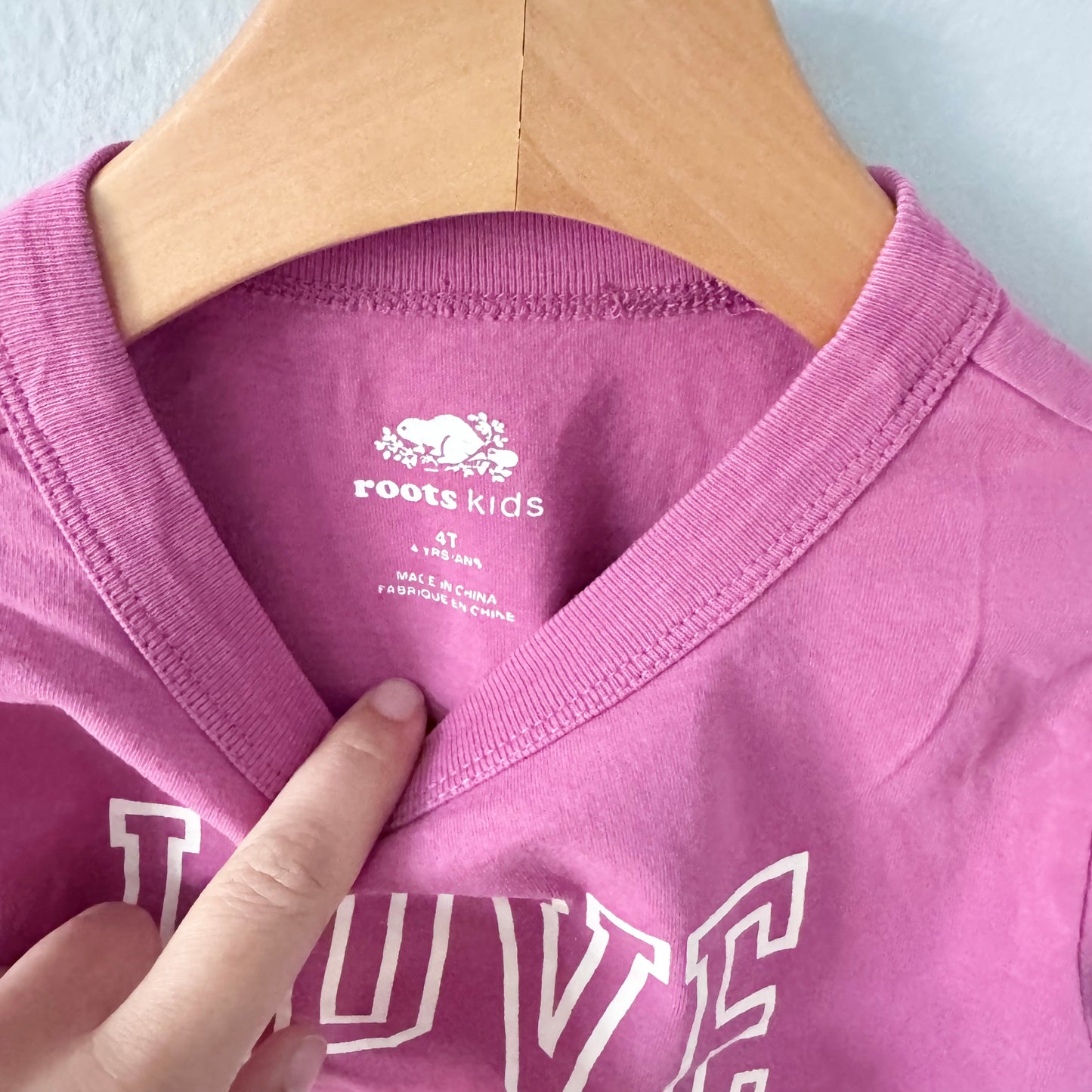 Roots / Long sleeve top / 4T