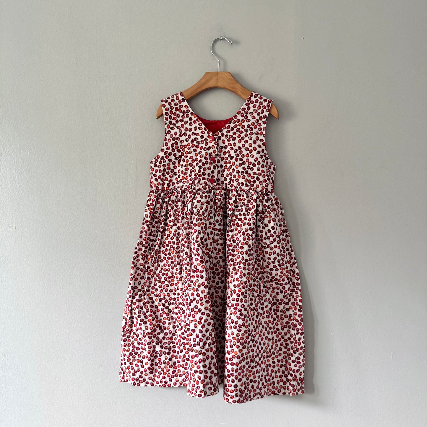 Little things by Anna / Ladybug dress / 5-6Y