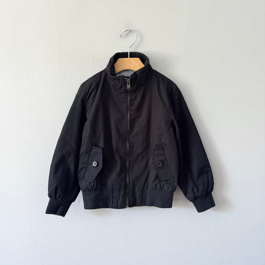 OVS kids / Black cotton bomber jacket / 4-5Y