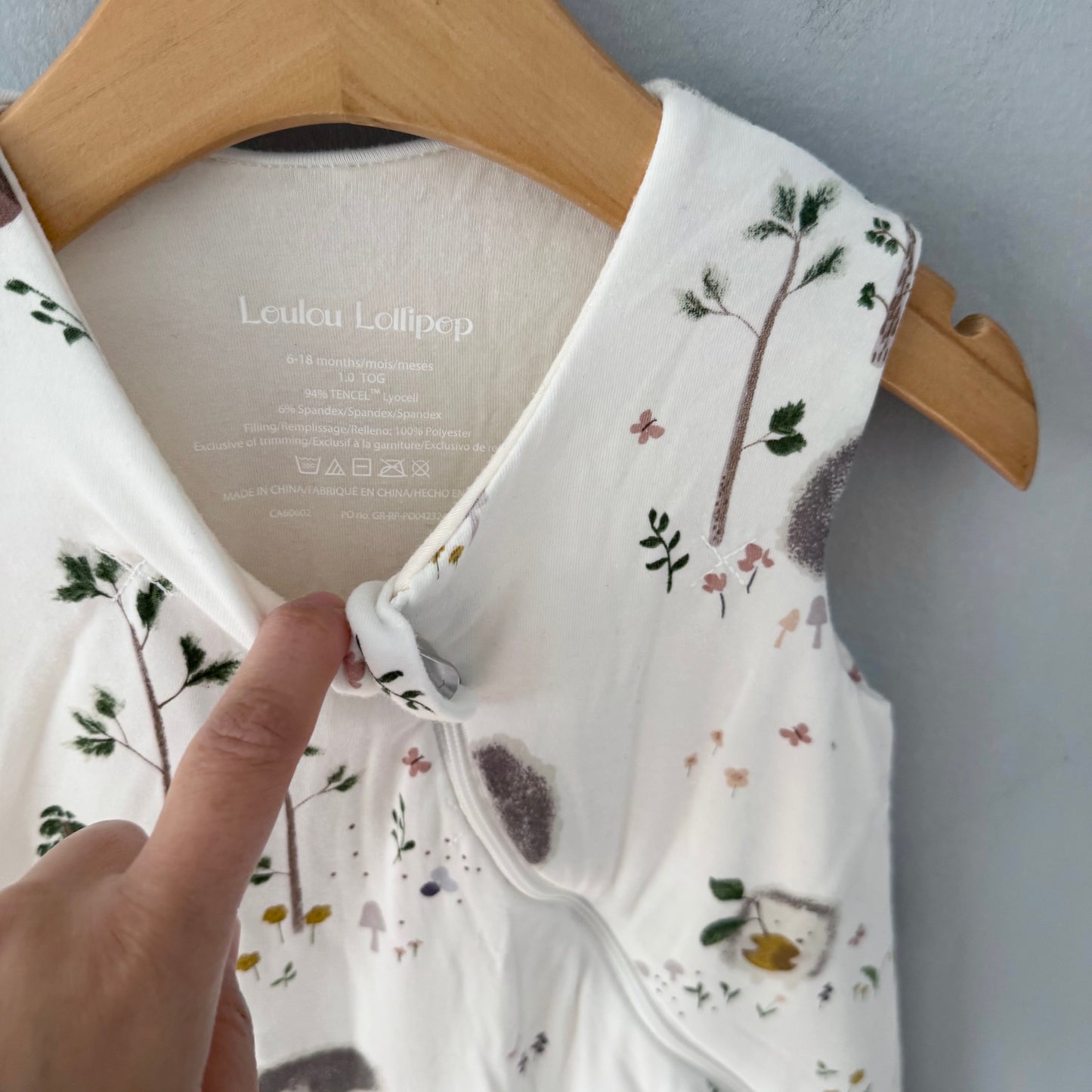 Loulou Lollipop / Sleep sack 1.0 tog / 6-18M - Never used, washed once