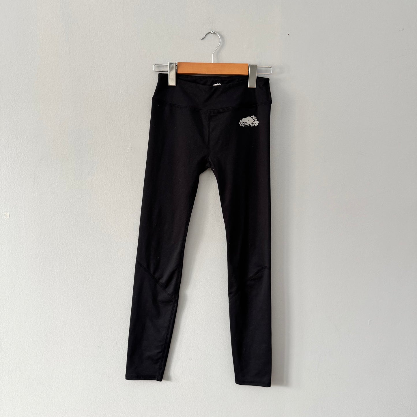 Roots / Legging de sport noir / 9-10 ans