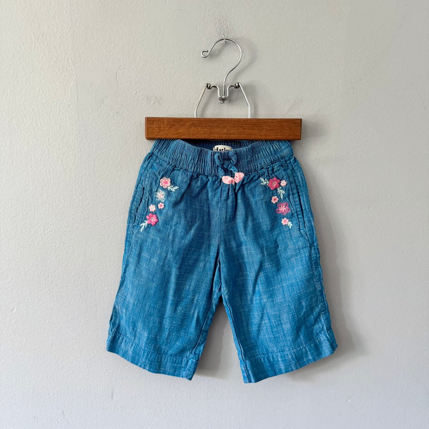 Hatley / Blue x floral pants / 2Y