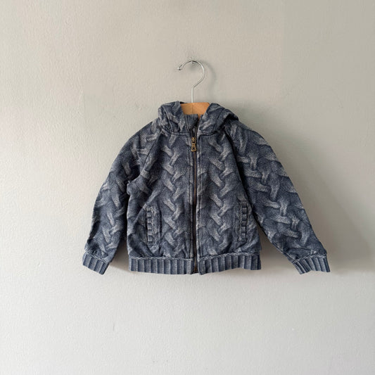 D&G Junior / Zip up hoodie / 12-18M