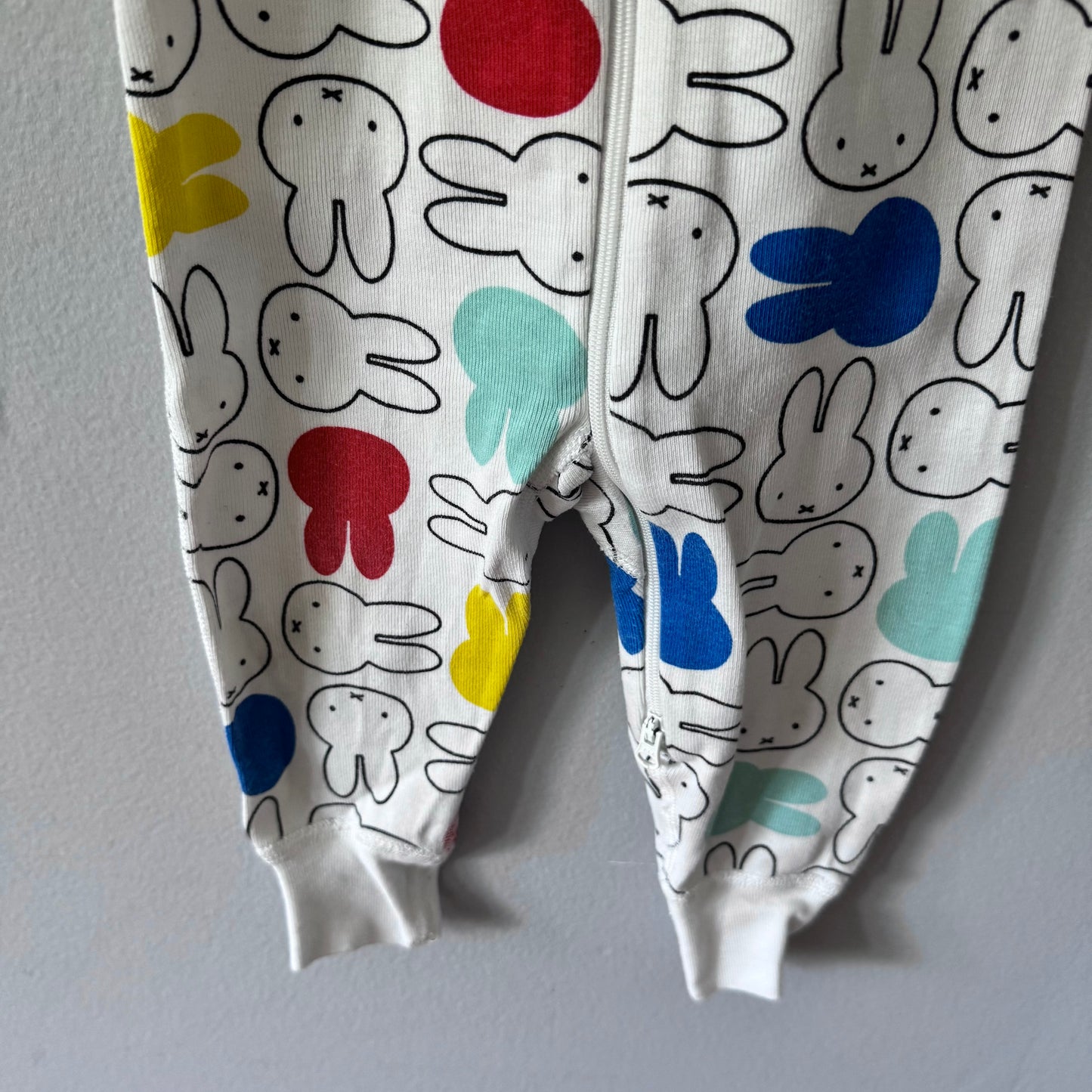 Hanna Andersson x Miffy / Long sleeve romper / 18-24M