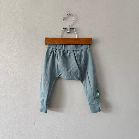 Parade Organics / Blue harem pants / 6-12M