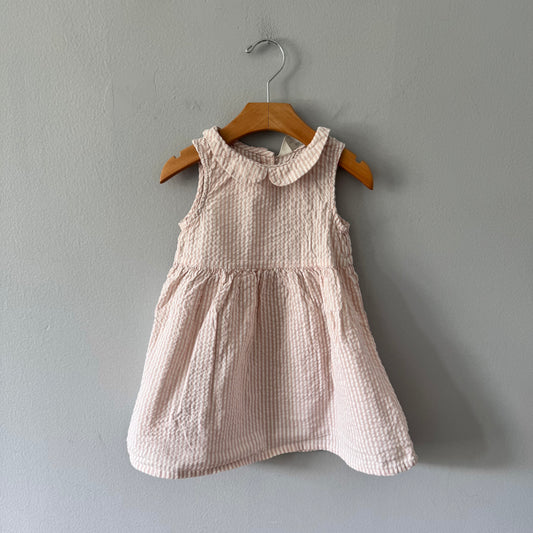 H&M / Stripe tank dress / 2-3Y