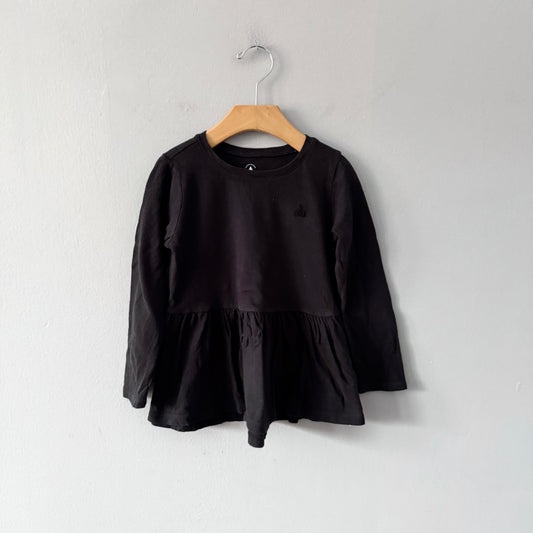 Gap	/ Black long sleeve tunic / 5Y