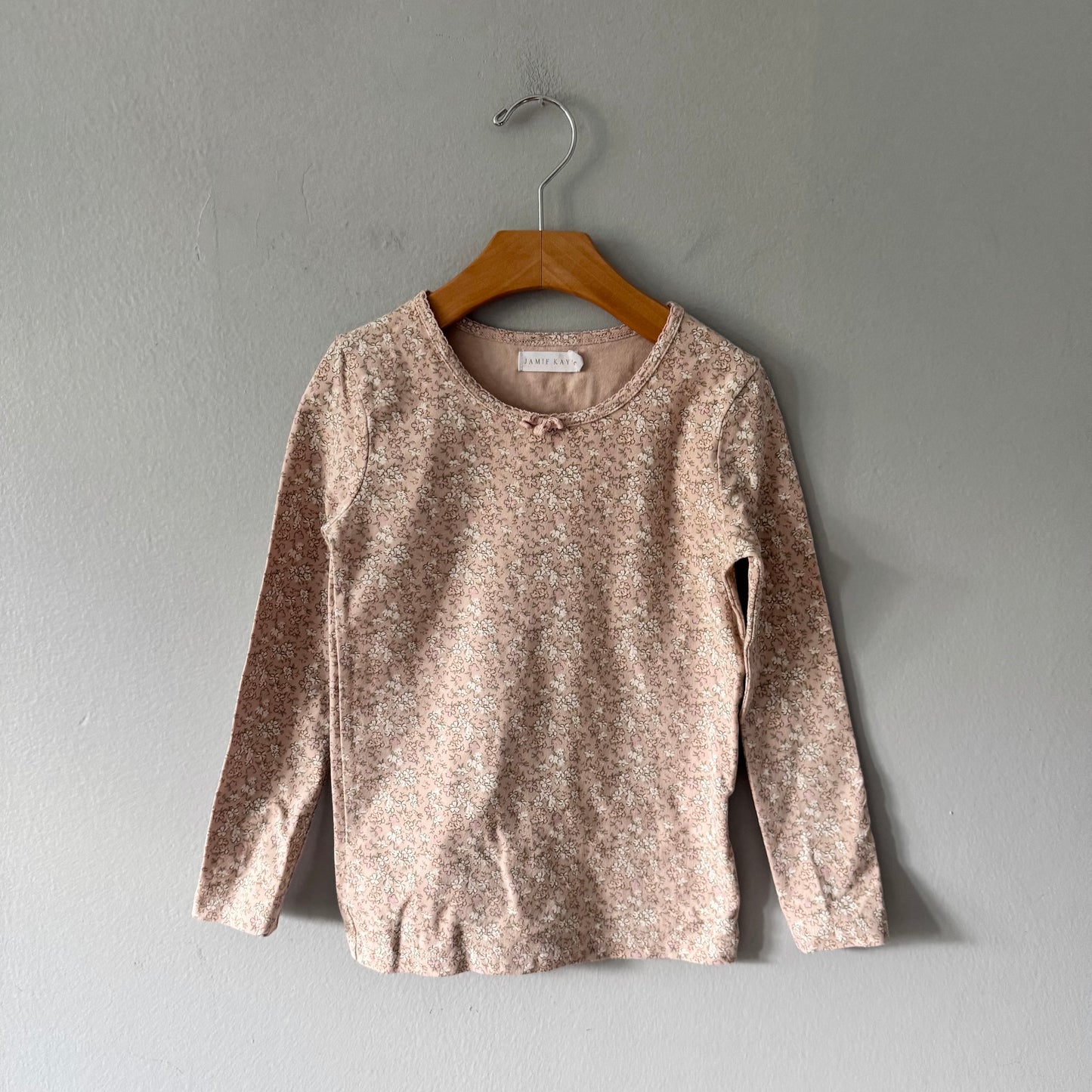 Jamie Kay / Pink floral long sleeve / 5Y