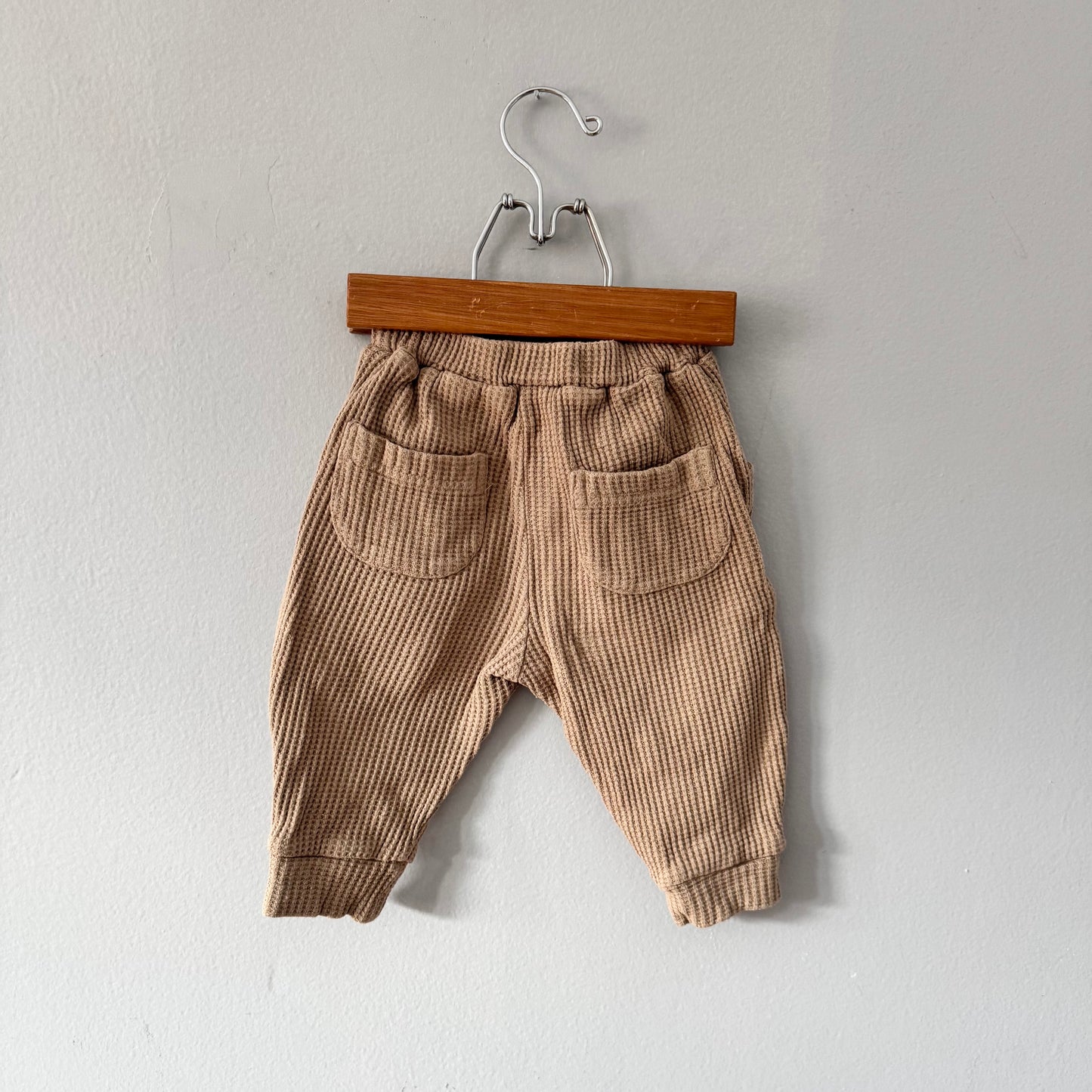 Pantalon gaufre marron Breeze / 80cm (12M)