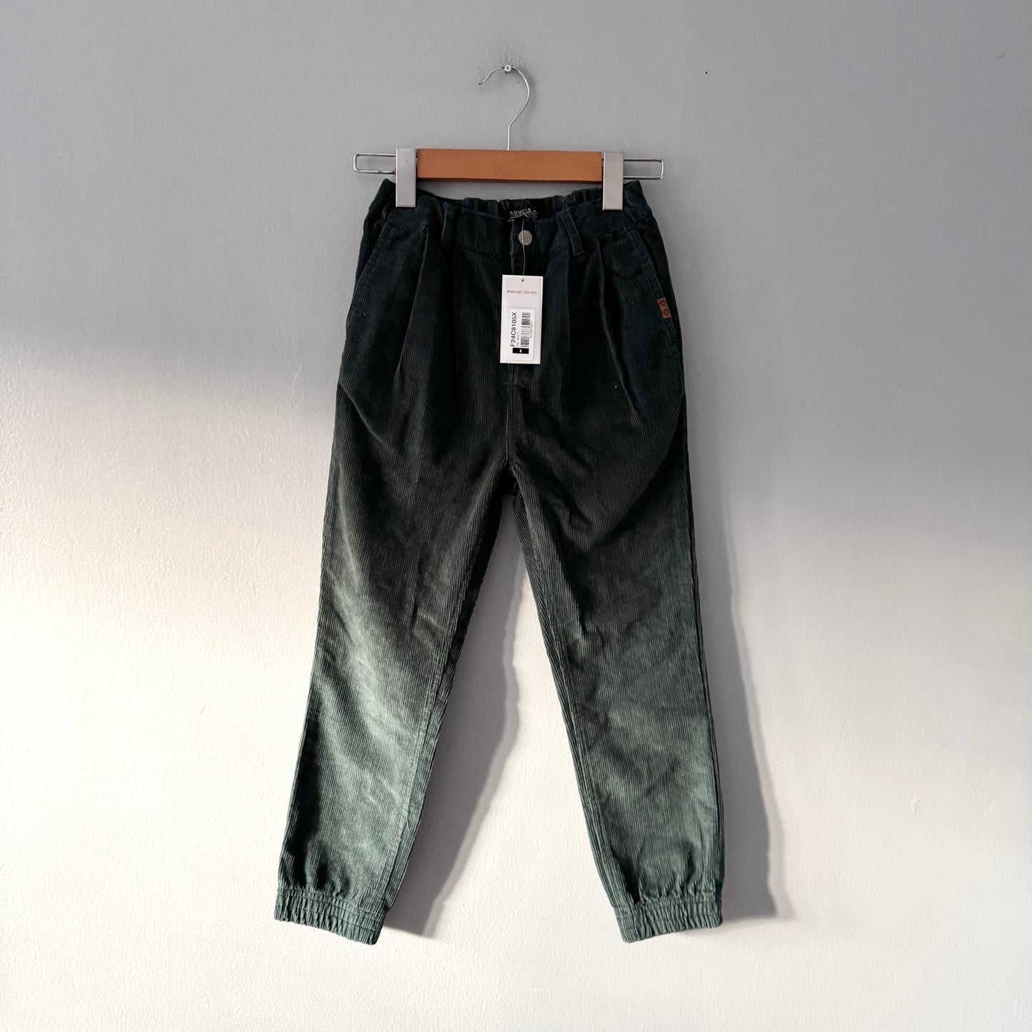Souris mini / Dark green corduroy pants / 8Y - New with tag