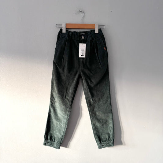 Souris mini / Dark green corduroy pants / 8Y - New with tag