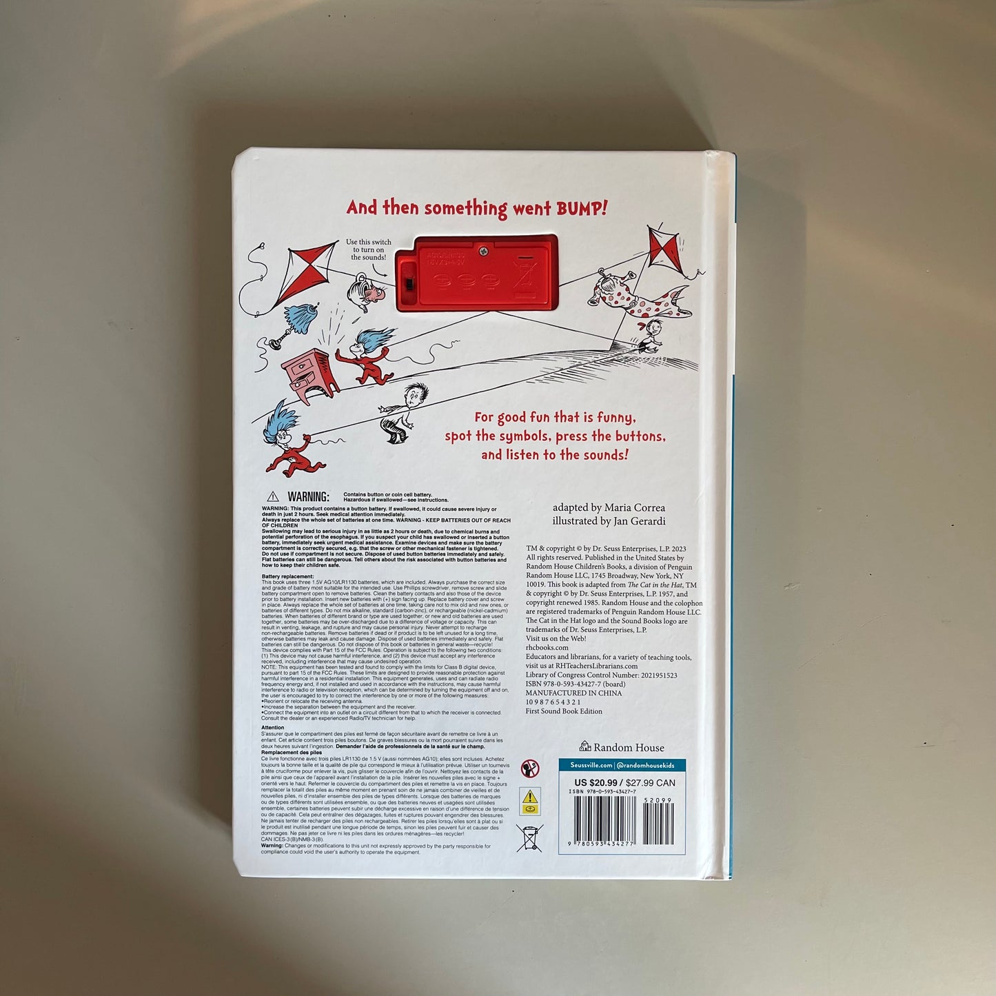 [NEW] Dr. Seuss's The Cat In The Hat Sound Book